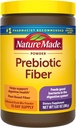 Nature faite poudre de fibre prébiotique, goût libre et sans sucre végétal à base de mélange de fibre prébiotique pour le soutien du système digestif, 9,87 oz, 70 jours d'approvisionnement