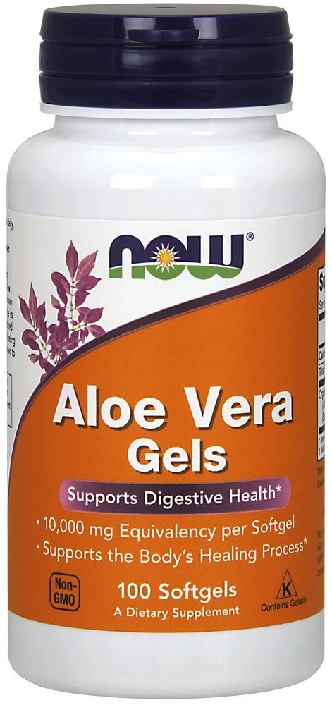 Jetzt Lebensmittel Aloe Vera, 100 Softgels