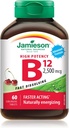 Jamieson Vitamine B12 2 500 mcg(METHYLCOBALAMIN), 60 comprimés sublinguals