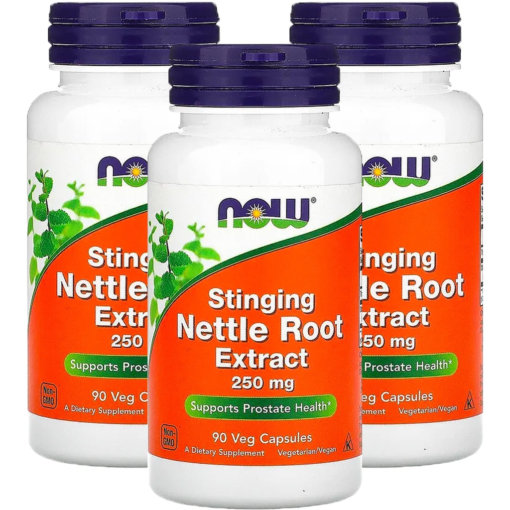 Maintenant, les aliments extrait de la racine de l'ongle piquant 250mg, Veg-Capsules, 90-Count (paquet de 3)