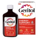Geritol, flüssige Vitamin- und Eisenergänzung, Energieunterstützung, Enthält hohe Potenz B-Vitamine und Eisen, angenehme Verkostung, leicht zu schlucken, keine künstlichen Süßungsmittel, Non-GMO, 12 Oz