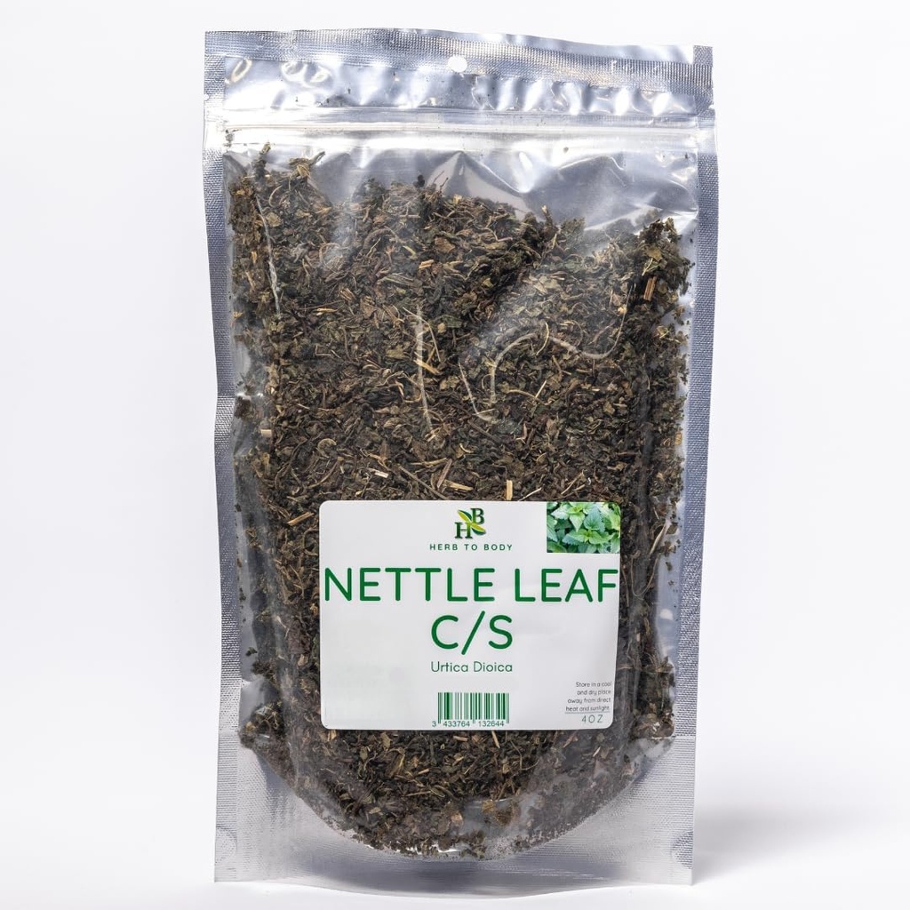Kräuter zu Körper Nettle Leaf C/S | Cut & Sifted | Urtica Dioica | Wildcrafted | 4oz