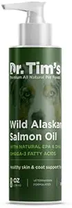 Dr. Tim's Wild Alaskan Lachsöl, 8 Unzen Flasche, Grün (WASO8OZ)