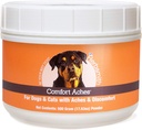 Herbsmith Comfort Aches – Herbale Schmerzlinderung für Hunde + Katzen – Für Tiere erreicht + Schmerzen – Anti-Entzündungsergänzung – 500g Pulver