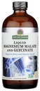 Magnesium Glycinat & Magnesium Malat Liquid - 16 Oz Magnesium Konzentrat - Vegan & Glutenfrei - Knochen, Muskeln und Herz-Kreislauf-Unterstützung - Geeignet für alle