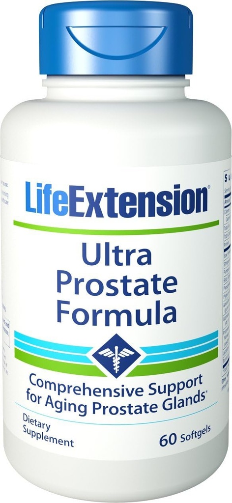 Life Extension Ultra Natural Prostate with Apres Flex and Standardized Lignans Softgels, 60 Count