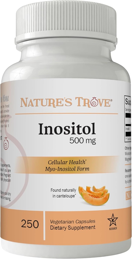 Natur Trove Inositol 500mg 250 Kapseln