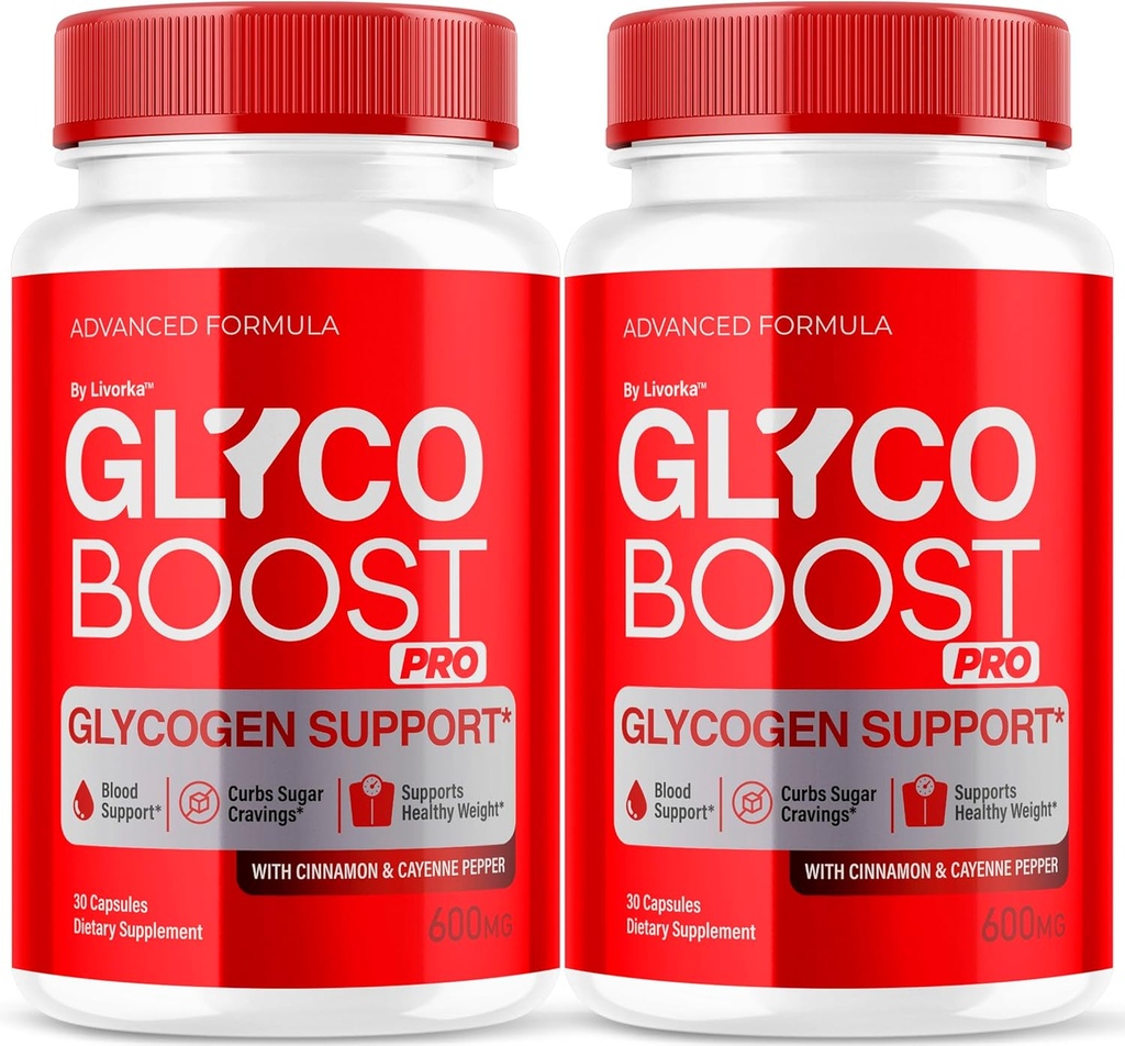 (2 Pack) Glyco Boost Pro Glyco Optimizer - Officiel GlycoBoost Pro Capsules de soutien du sang de formule avancée, pilules de supplément Glycoboost Pro Glycogen Maximum Strength Tous les ingrédients naturels, 2 mois