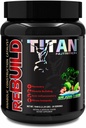Titan Nutrition Rebuild- Post Workout Recovery Ignitor mit Cluster Dextrin, Kreatin, BCAA's (Island Lime, 20 Portionen)