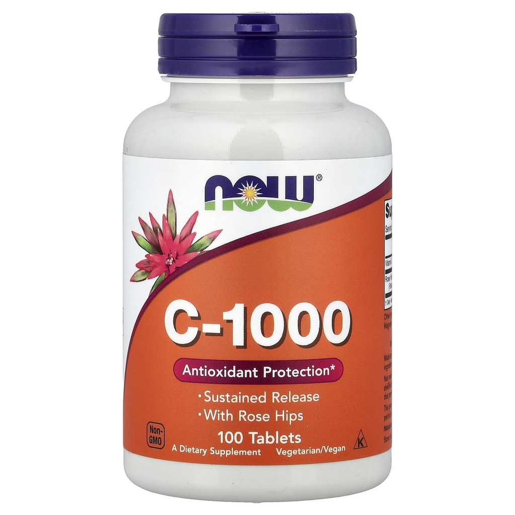 Les aliments maintenant Vitamine C-1000 Libération prolongée - 100 Comprimés