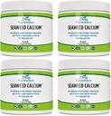 Seaweed Kalzium Mineralische Ergänzung für Hunde und Katzen, 14 oz - Früher Natur die besten Seaweed Kalzium, höher Qualität als Knochenmehl oder Eischalenpulver, essentielles Kalzium für Tiere (4 Pack)