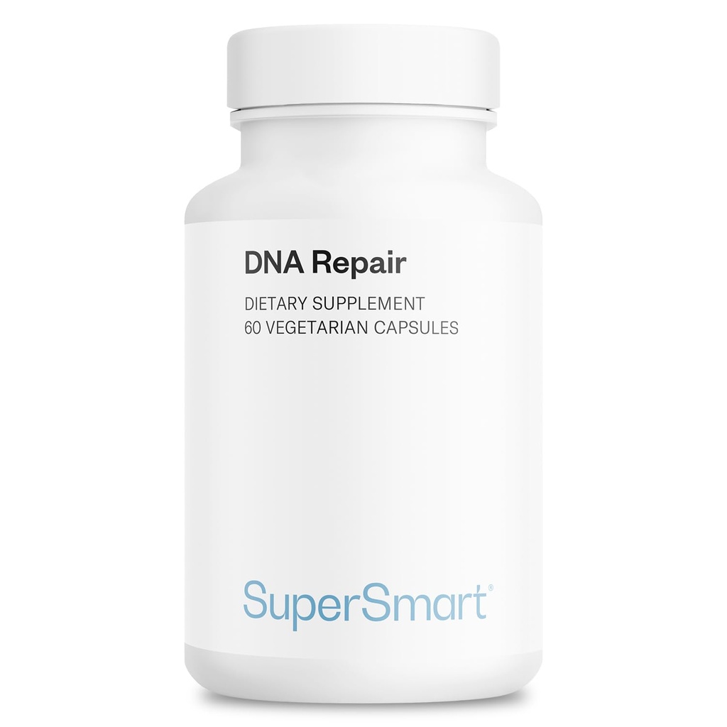 Supersmart DNA Repair (Advanced Formula) - mit AC-11, Sulforaphane Glucosinolate, SOD Gliadins Complex - High Potency Antioxidant Supplement | Non-GMO & Gluten Free - 60 vegetarische Kapseln