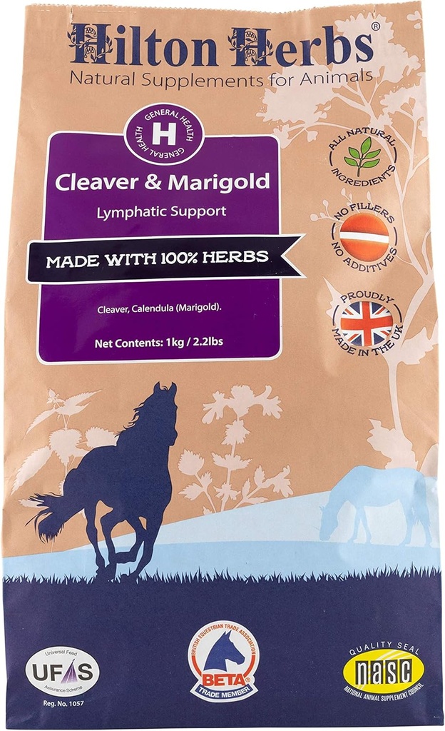 Hilton Herbs Cleavers & Marigold: Soutien lymphatique