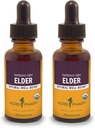 Herb Pharm Certified Organic Elder Liquide Extract - 1 Once (paquet de 2)