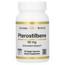 California Gold Nutrition Pterostilbene, 50 mg, 30 Veggie Kapseln