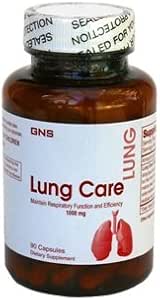 GNS Super Strength Lung Care, All Natural, 1000mg, 90 Kapseln, spezielle Kräuterformel!