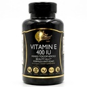 Cocó March N.M.D Natural Vitamin E 400 IU-Mixed Tocopherols, Beauty Ally, 3 Month Supply - Glutenfrei, Paleo Friendly, Dairy Free, Keto Friendly, GMO Free, 100 Softgels