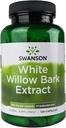 Swanson White Willow Bark Extract - Fördert Gelenkunterstützung und Muskelentlastung - Standardisiert auf 15% Salicin - Natürliche Ergänzung mit No Stomach Irritation - (120 Kapseln, 500mg Jeder)