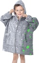 MeMoreCool Tragbare Decke Kids Blanket Hoodie, Kapuzendecke Kids Comfy Blanket Sweatshirt, Kleinkind Blanket mit Kapuze