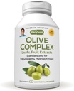 ANDREW MOINSMAN Olive Complex - 240 Capsules - Extraits de feuilles et de fruits. Standardisé pour Oleuropein et Hydroxytyrosol pour soutenir la santé cardiovasculaire et immunitaire. Petites capsules faciles à avaler