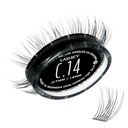Lashify Curl 14mm Gossamer DIY Wimpern Extensions Refill, Schwarz, Einfache Falsche Wimpern für einen natürlichen Look