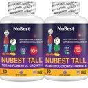 NuBest Bundle Tall 10 Tall | Höhenwachstum Unterstützung für Kinder & Jugendliche | Kalzium, Vitamine D3 K2, Kollagen & Kräuter | Knochenstärke, Fokus & Entwicklung