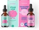 JoySpring Vital Set - Kids Vitamins & Minerals Naturally Sourced | Non-Alcoholic, Sugar-Free Liquid Formula | Immunity Health Support | Vegan & Vegetarian Multivitamin Supplement
