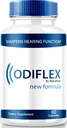 NutraRize Odiflex Kapseln, Premium-Ear Health Formula, All-Natur-Ergänzung zum Schutz der inneren Ohr, offizielle Hörgerät Pillen, Odi Flex Bewertungen (60 Kapseln)