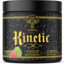 Ambrosia Kinetic Organic Preworkout, Pilz Enhanced Natural Pre Workout Supplement, Nootropic Superfood Pulver für Energie (Strawberry Guava)