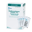 Globe (Boîte 144 Hydrocortisone 1% crème de force maximale, (0,9g simple paquet) crème anti-démangeaison pour rougeur, gonflement, démangeaisons, rash, Bug/Mosquito, Eczéma, Hémorroïdes et plus