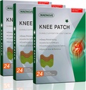 Knieaufnäher 72 Stk, für das Relief des Muskelschmerzens in Gelenken, Neck und Schultern, Langlebige Warmknee-Aufnäher