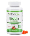 BariSlim Bariatric Vitamin Biotin Gummis - Speziell geformte Gummy Vitamin für Patienten Nach Gewichtsverlust Chirurgie - Einfach zu digest und große Verkostung Frucht Flavors | 90 Fruchtkauen
