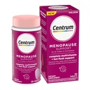 Centrum Complete Multivitamin Supplement + Hot Flash Support Ménopause Support Comprimés, avec GeniVida cliniquement étudié, 30 Compte