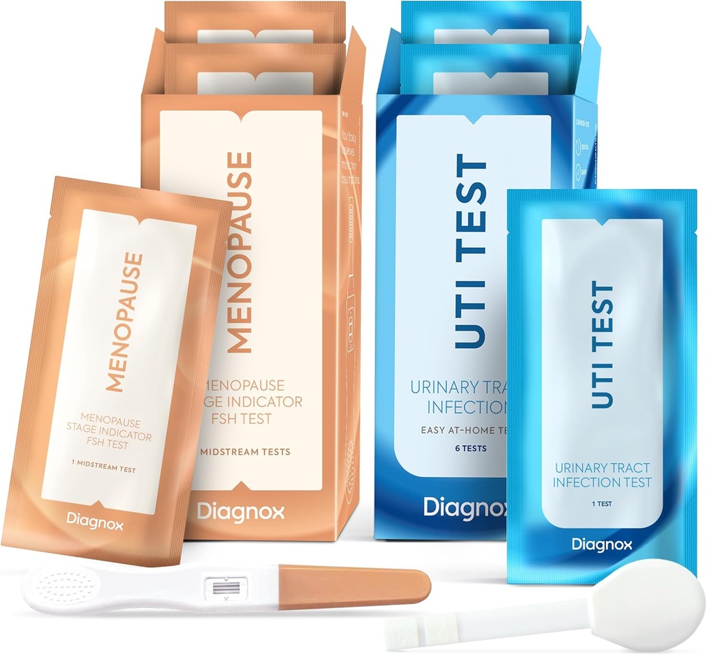 FSH Menopause Test Kit [5 Tests] und UTI Test Kit [6 Tests]