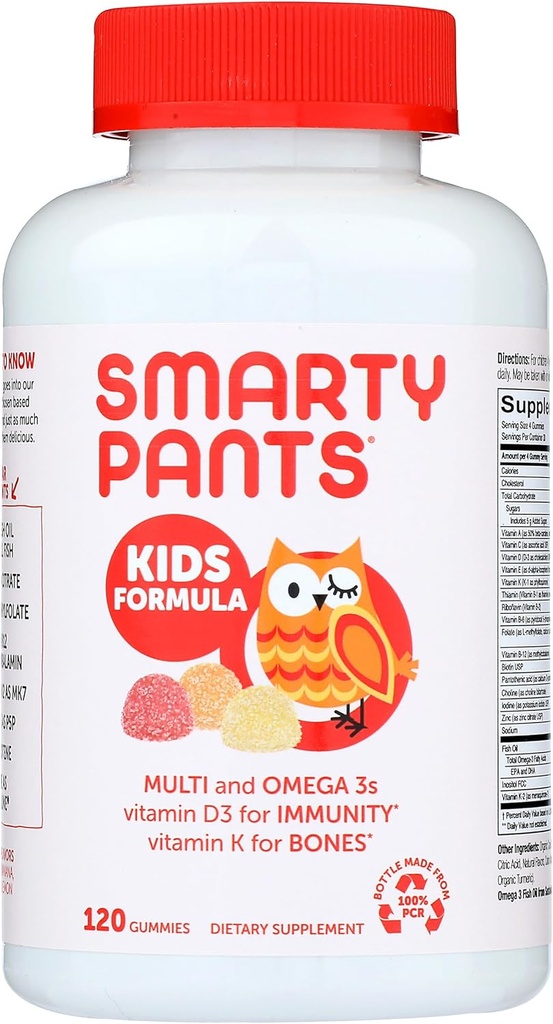 SMARTYPANTS Kids Complete 120 Gummis, 120 CT