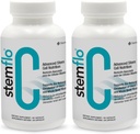 Revitalize Your System with StemFlo® Advanced Formula 2 Pack - Trans-Resveratrol, Curcumin, and Super Antioxidants for Health, Longevity, and Vitality
