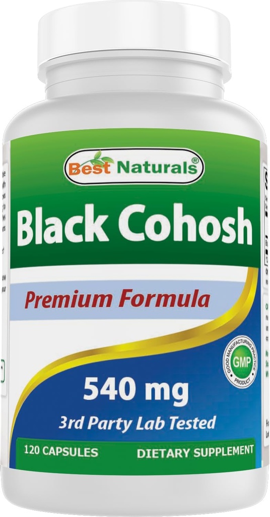 Best Naturals Black Cohosh 540 mg 120 Kapseln