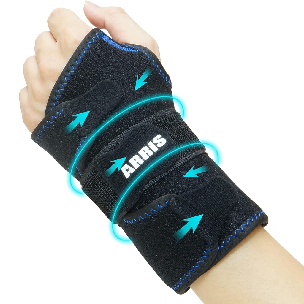 Hand-Unterstützungsbügel mit 2 wiederverwendbaren Gel-Packs Heiße Kaltkompresse für Rheumatoide Arthritis, Tendonitis, Sportverletzungen, Schwellung, Brügge & Sprains