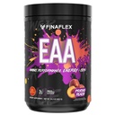 FINAFLEX EAA, Psycho Peach - 14.2 oz - Fördert Leistung, Energie & Schneiden - Mit BCAAs, L-Glutamin, L-Arginin, Acetyl-L-Carnitin & Koffein - 30 Servietten