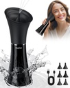 HeaDot Ear Wax Entfernung mit Smart Water Temperature, Water Powered Ear Cleaner mit 6 Tipps, Safe und Effektive Ear Wax Entfernung Kit mit 4 Druckstufen - IPX7