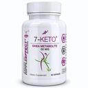 Bricker Labs 7-Keto DHEA Métabolite 50 mg Complément alimentaire pour le soutien métabolique et l'équilibre énergétique, 60 capsules