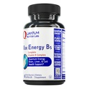 Quantum Nutrition Labs Max Energy Bs - Complexe vitamine B, complexe méthylé B Vitamines avec vitamine B1, B6, B12, thiamine, folate et biotine - 60 Capsules végétariennes