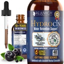 Hydrocin - Advanced Diuretic Water Retention Support Supplement - Flüssige Lieferung für bessere Absorption - Dandelion, Uva Ursi, Juniper Berry, Celery Seed, Grüner Tee &amp; Mehr!