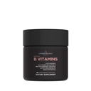 Liveood Capsules complexes de vitamine B pour hommes et femmes, Méthylated B12 & Folate, 11 formes actives incluant B1 B2 B3 B5 B6 & Biotine, sans gluten, Vitamines Vegan B pour ongles pileux, 30 capsules