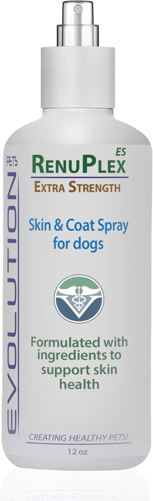 Extra Strength Dog Skin & Coat Spray – unterstützt das Relief von Juckreiz, Hotspots und irritierte Hautprobleme bei Hunden