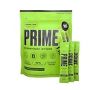 PRIME HYDRATION+ Sticks Lemon Lime | Hydration Pulver Single Serve Sticks | Elektrolyt Pulver auf dem Go | Low Sugar | Caffeine-Free | Vegan | 16 Sticks