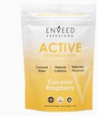 SUPERFOOD Active | Natural Caffeine and Adaptogen Pre Workout Powder — Yerba Mate, Green Coffee Beans & Himalayan Pink Salt | Sustained Energy Levels with No Jitters or Crash — 20 Servings