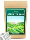 TeeLux Grüner Teebeutel, Natürlicher reiner Grüner Tee, Super Antioxidant, Koffeiniert, 100 Count Teebeutel für die allgemeine Gesundheit