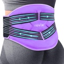 REFIX Packs de glace à l'arrière réutilisables avec des paillettes de compression, enveloppe de glace réglable à l'arrière inférieur pour lombaire, nerf sciatique, doublure en peluche douce, traitement du compresseur froid